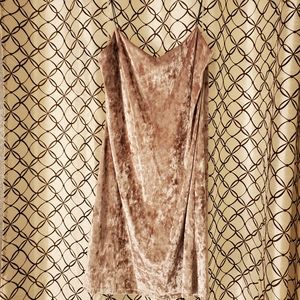 Short Velvet Dress Size XL